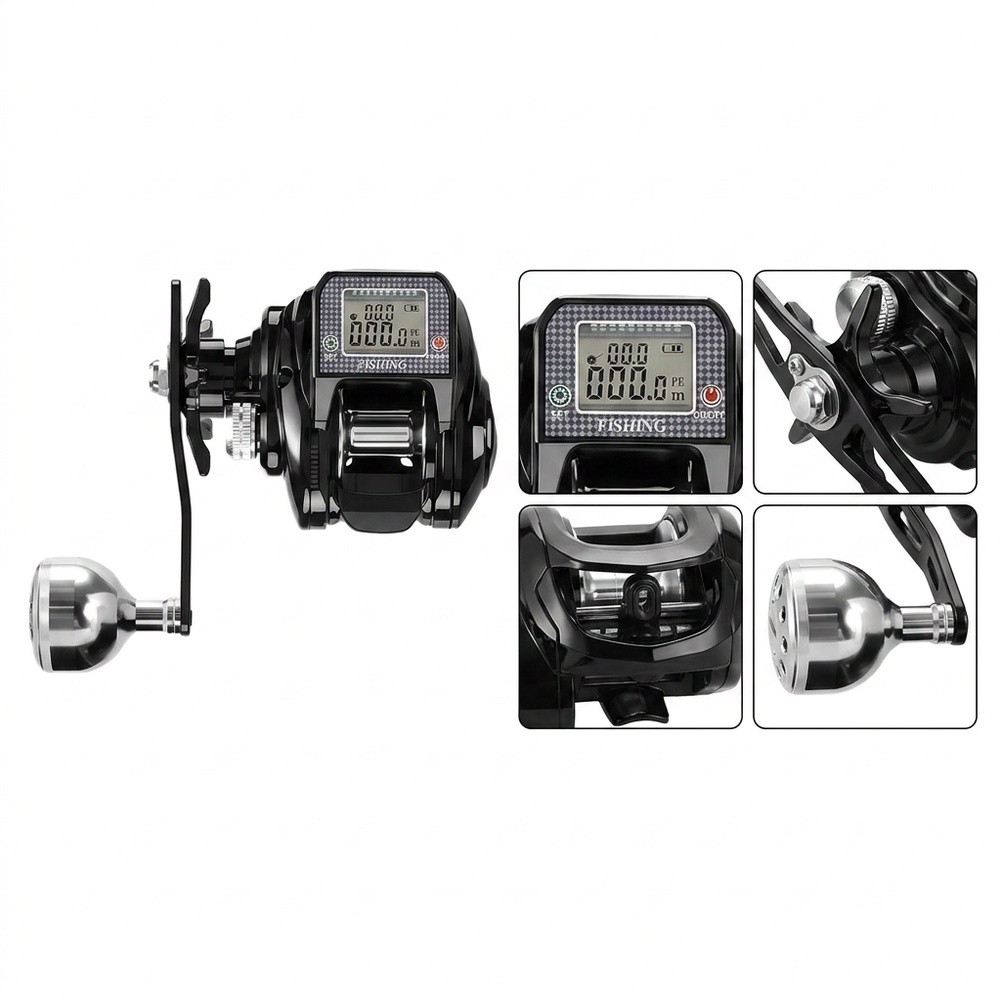 Spincast Reel - Carrete de pesca digital S200 con