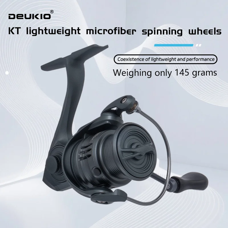 DEUKIO Carrete de Pesca Girato - Trolling Reel reseña y precio