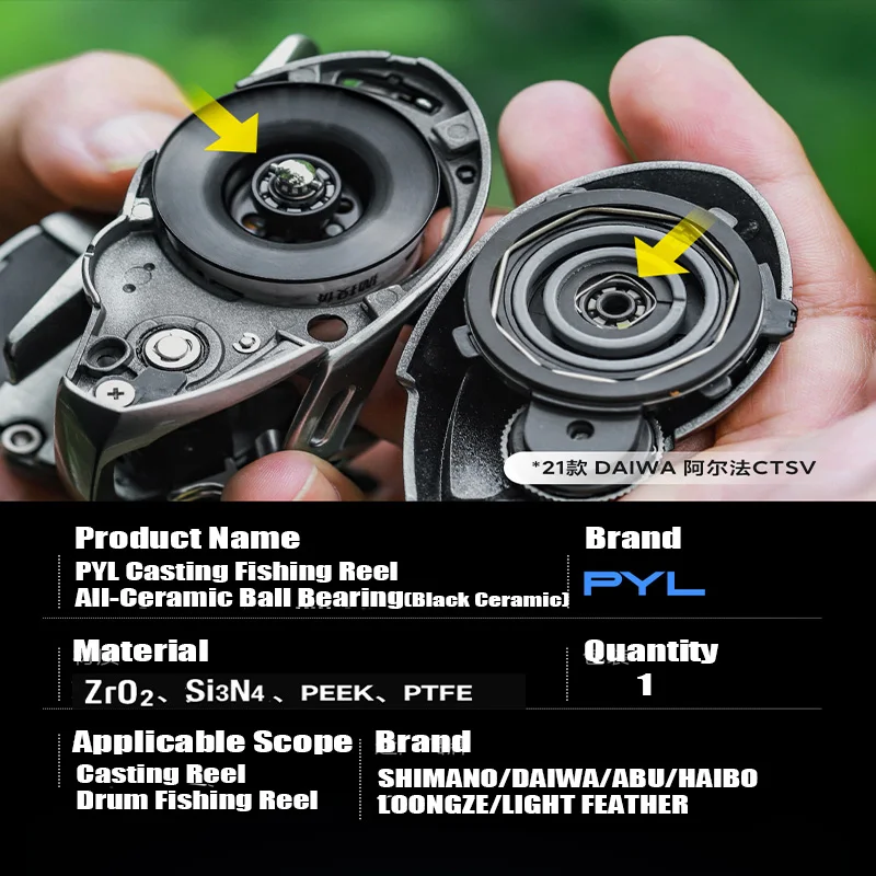 Carrete de pesca PYL, carrete  - Fly Reel reseña y precio