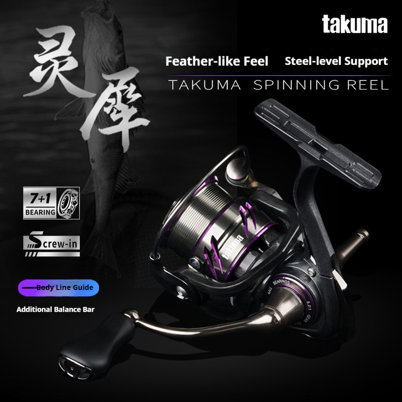 En stock: carrete de pesca Tak - Spincast Reel reseña y precio