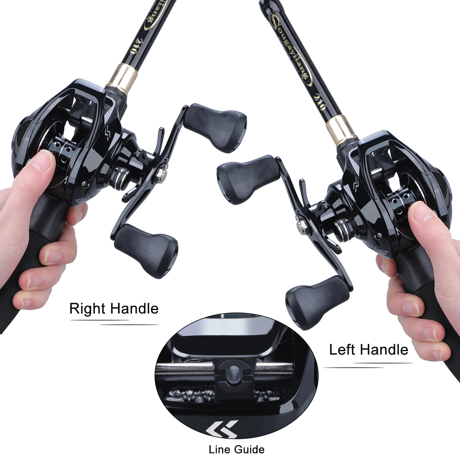 Kit completo de caña de pescar - Spincast Reel reseña y precio